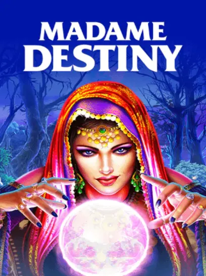 Madame Destiny oferece um jogo místico com grandes prêmios